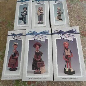 Vintage House of Lloyd Melancholy Dollies - Set of Six- NIB